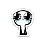 Crying meme- Sticker