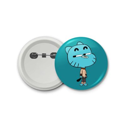 Gambol Cartoon- blastic badge