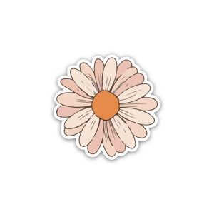 Rose gold flower- Sticker