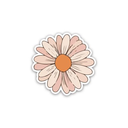 Rose gold flower- Sticker