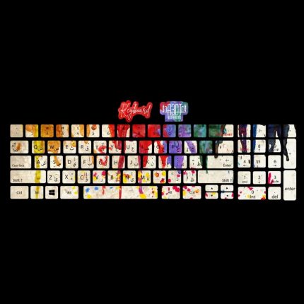 Color Dyeing 1 -keyboard sticker