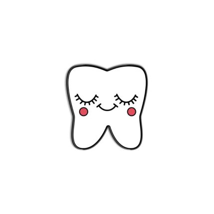 Cute Tooth -lapel pin