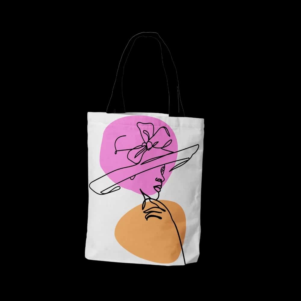 OM1y0gDkn5ti9wEdqvglvp4E4hrcrt0silfVpRxC.jpg Tote Bag - Elegant Girl - الصورة 1