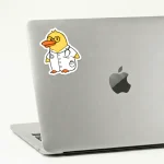 Ducktor yellow- Sticker - الصورة 2