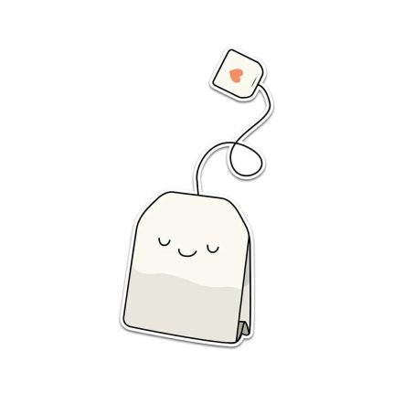 Tea bag- sticker