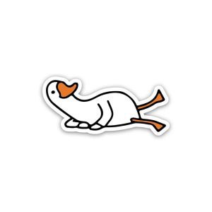 Duck  sleeping 2- Sticker