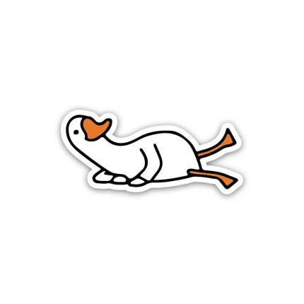 Duck  sleeping 2- Sticker