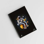 Astronaut Fishing -note