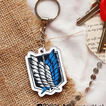 Attack On Titan Cartoon -key chain