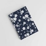 Roses navy -note