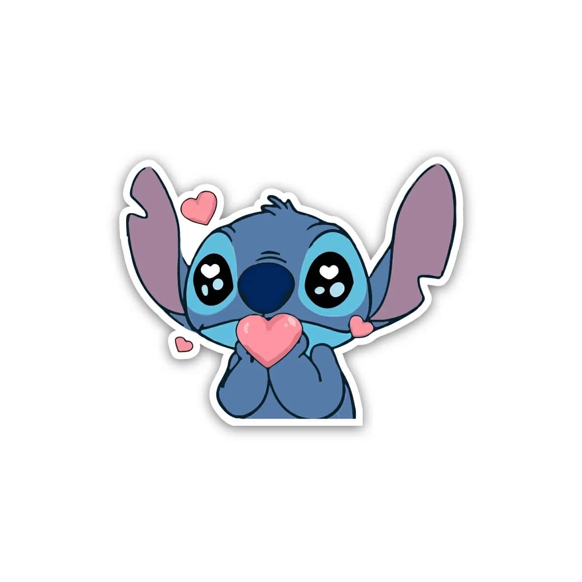 UqZ4lHZrBy0XW77iPRbRTJWmRBilSkTmCmd5u2qF.jpg Stitch heart Cartoon- Sticker - الصورة 1