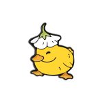 Duck with rose -Metal