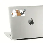 ⁦- stickerWe bare bear Three Bears 3 Bears taking Selfie⁩ - الصورة ⁦2⁩
