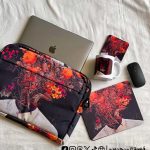 Head with flowers set - 15.6 inch bag