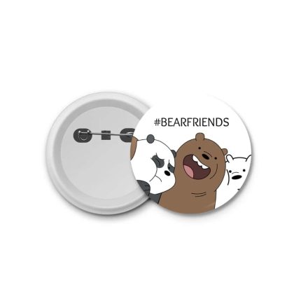 We Bare Bear 8- blastic badge