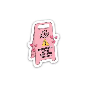 not in the mood- sticker