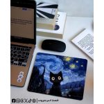 van gogh cat -mouse pad
