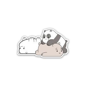 we bare bears- sticker