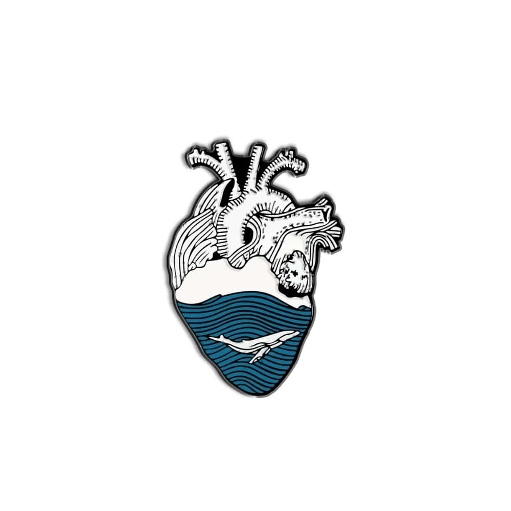 bqsUzNhJPZuwHyjwfEcywhnvGOitG6m55UHybG89.jpg Whale Heart -lapel pin - الصورة 1