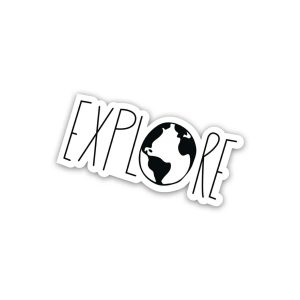 Explore- Sticker