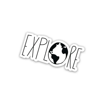 Explore- Sticker