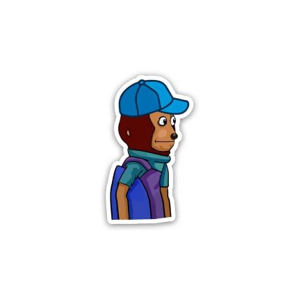 Monkey Puppet meme 1- Sticker