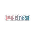 Happiness Positive Quotes- Sticker