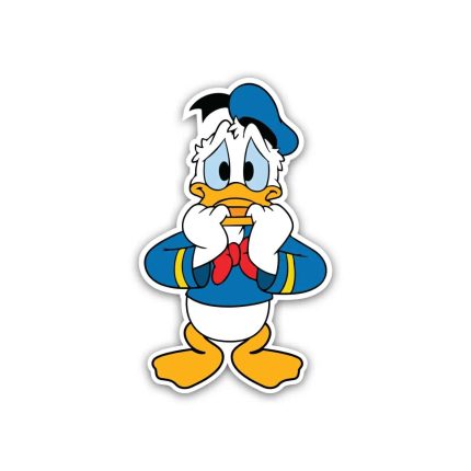 Donald Duck Batoot sad- sticker