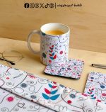 white flowers set - 15.6 inch bag - الصورة 3