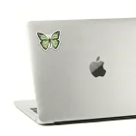 ⁦Green Butterfly- Sticker⁩ - الصورة ⁦2⁩