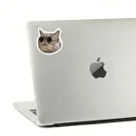 ⁦Cat meme wearing glasses 5- sticker⁩ - الصورة ⁦2⁩