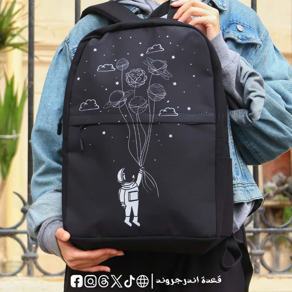 igQM9A2ScWeGUQ52xKmWoFNvKfj9MKY7P7Kdrsy2.jpg Astronaut with Planet Balloon -Backpack - الصورة 1