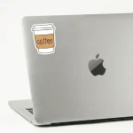 ⁦Coffee- Sticker⁩ - الصورة ⁦2⁩