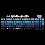 Moon (Arabic - English- Hebrew)- keyboard sticker