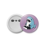 Shark Cat- blastic badge