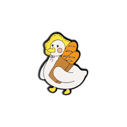 Duck with bread -Metal