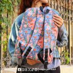 ⁦Orange Flower -Backpack⁩ - الصورة ⁦2⁩