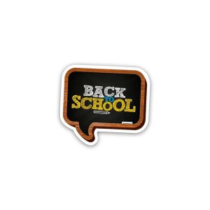 Back To School- sticker