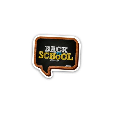 Back To School- sticker