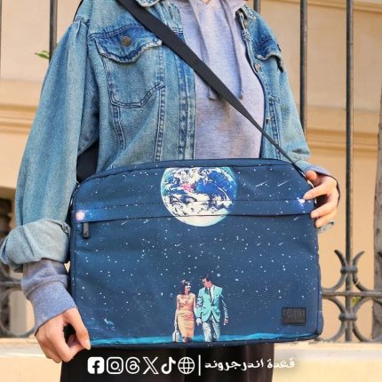 Couple on The Moon Laptop Sleeve15.6 inch -bag