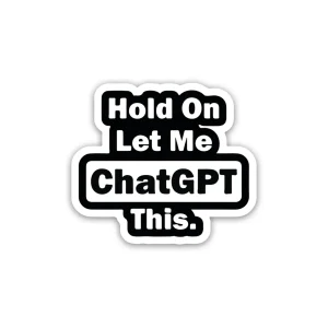 chat GPT sticker