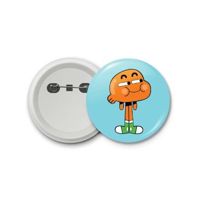 Darwin Cartoon- blastic badge