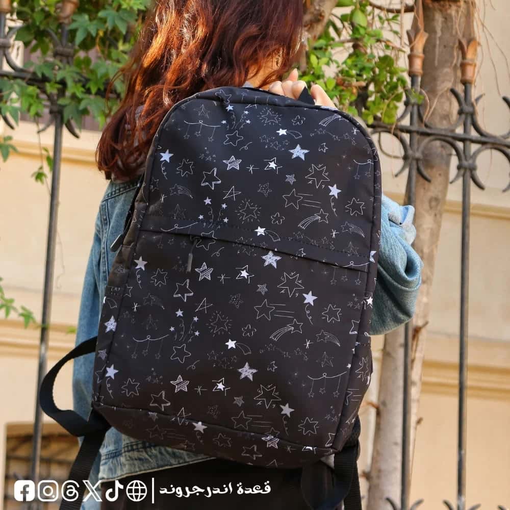 mNUaQ3touGVzbVu6oThB1sJGSvThRlCiWUnc4WlL.jpg Black stars -Backpack - الصورة 1