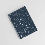 Navy flowers -note