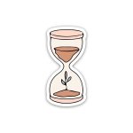 Sand Clock Nostalgia- Sticker