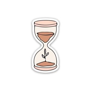 Sand Clock Nostalgia- Sticker