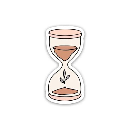 Sand Clock Nostalgia- Sticker