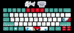 Waves- keyboard sticker - الصورة 2
