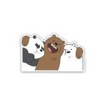 Three Bears- sticker