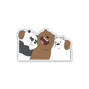 Three Bears- sticker